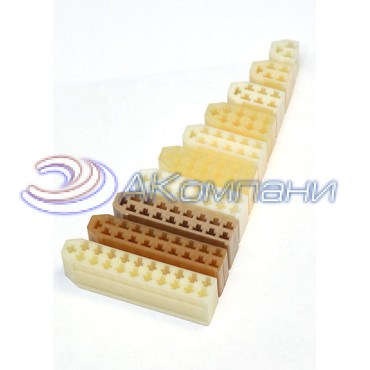 2108-3724564-01 Колодка гнездовая 12-контактная 2,8мм с двойной фиксацией, под кнопочный выключатель